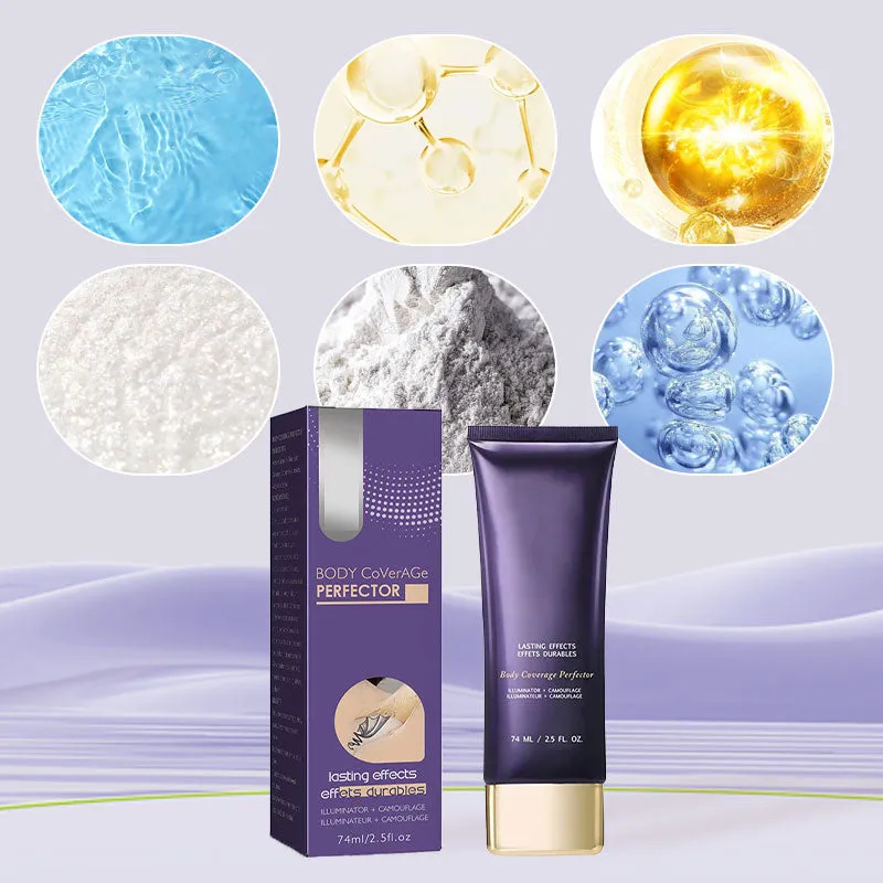 LAST DAY SALE 9.99 with FREE BODY BRUSH!!Waterproof, lightweight & flawless body makeup