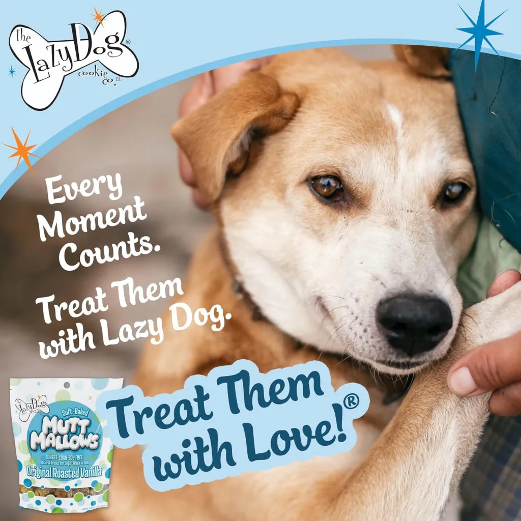 Lazy Dog Mutt Mallows Roasted Vanilla Treats For Dogs (5 oz)