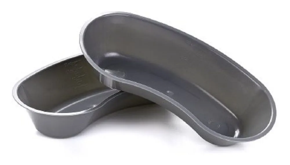 McKesson Emesis Basin Graphite 16 oz. Plastic Single Patient Use, 1 Count