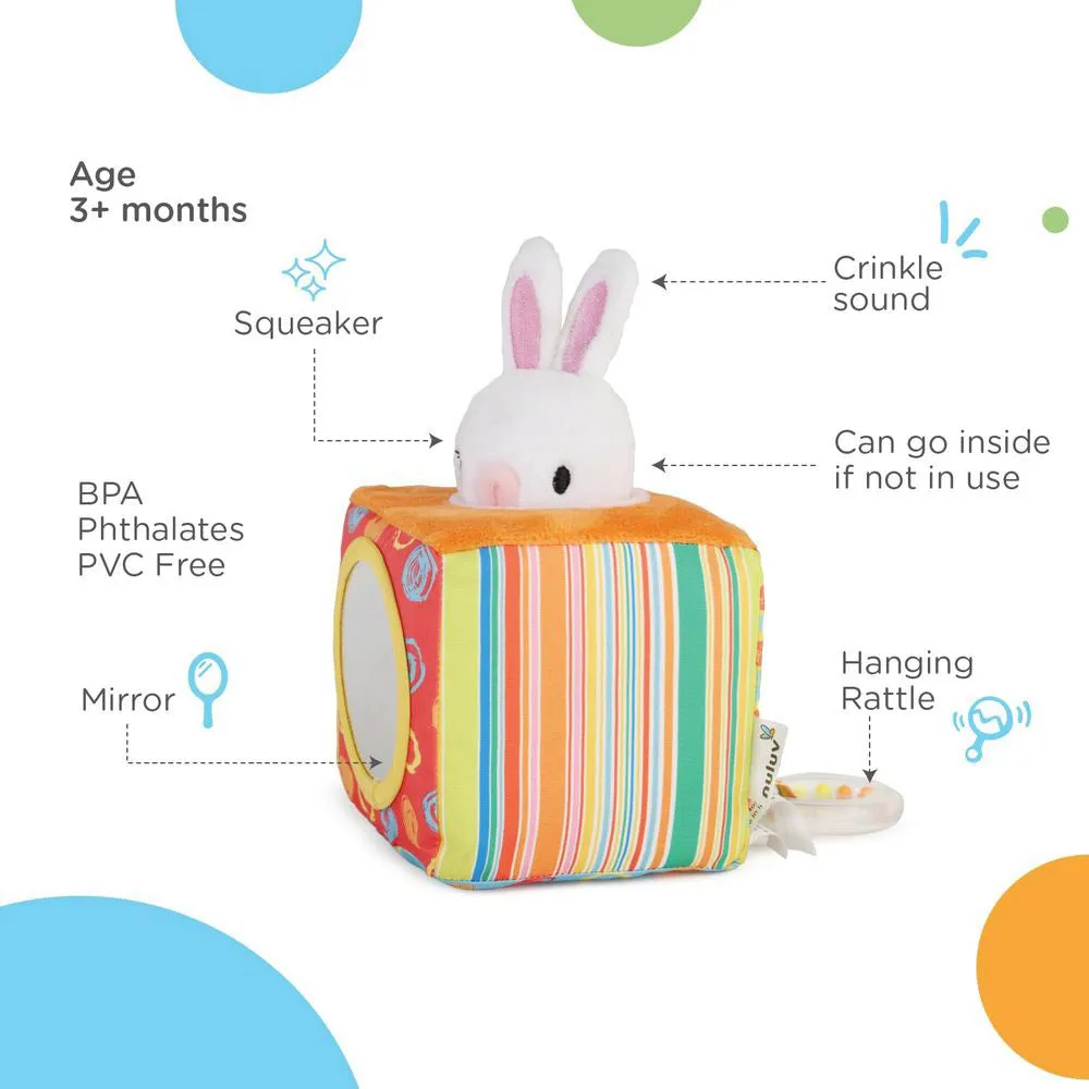Multicolor Bunny Cube
