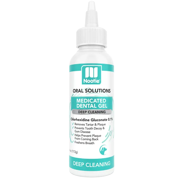 Nootie Antimicrobial Dental Gel 4-oz, For Dogs