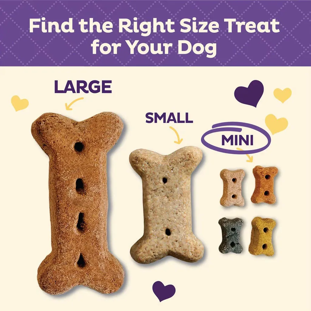 Old Mother Hubbard Grain-Free Mini P-Nuttier 'N Nanners Peanut Butter & Banana Flavored Dog Treats, 16-oz