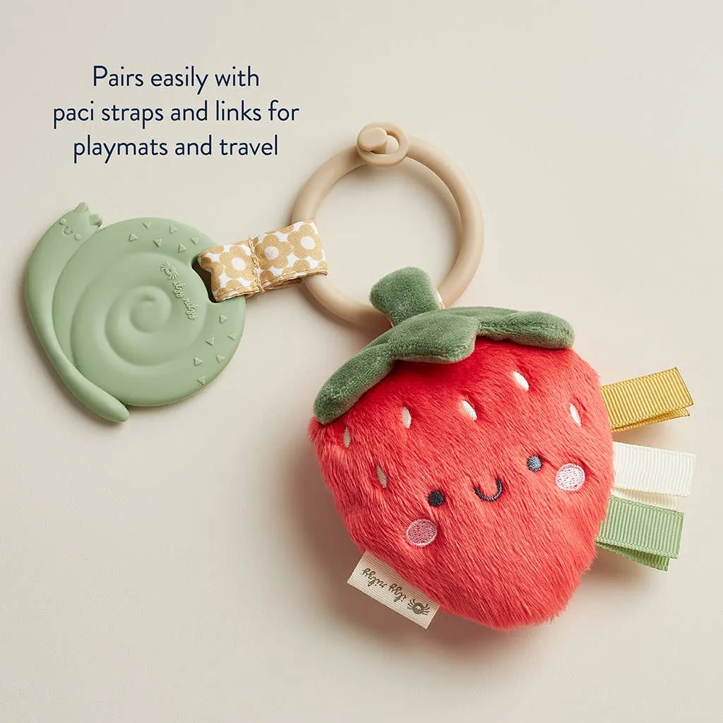 Plush   Teether: Strawberry