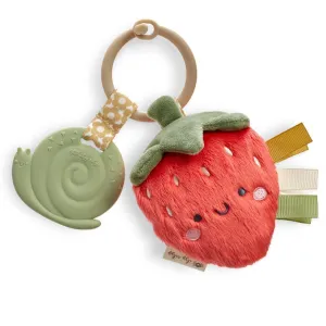 Plush   Teether: Strawberry