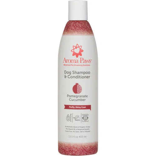pomegranate cucumber shampoo - fluffy, shiny coat