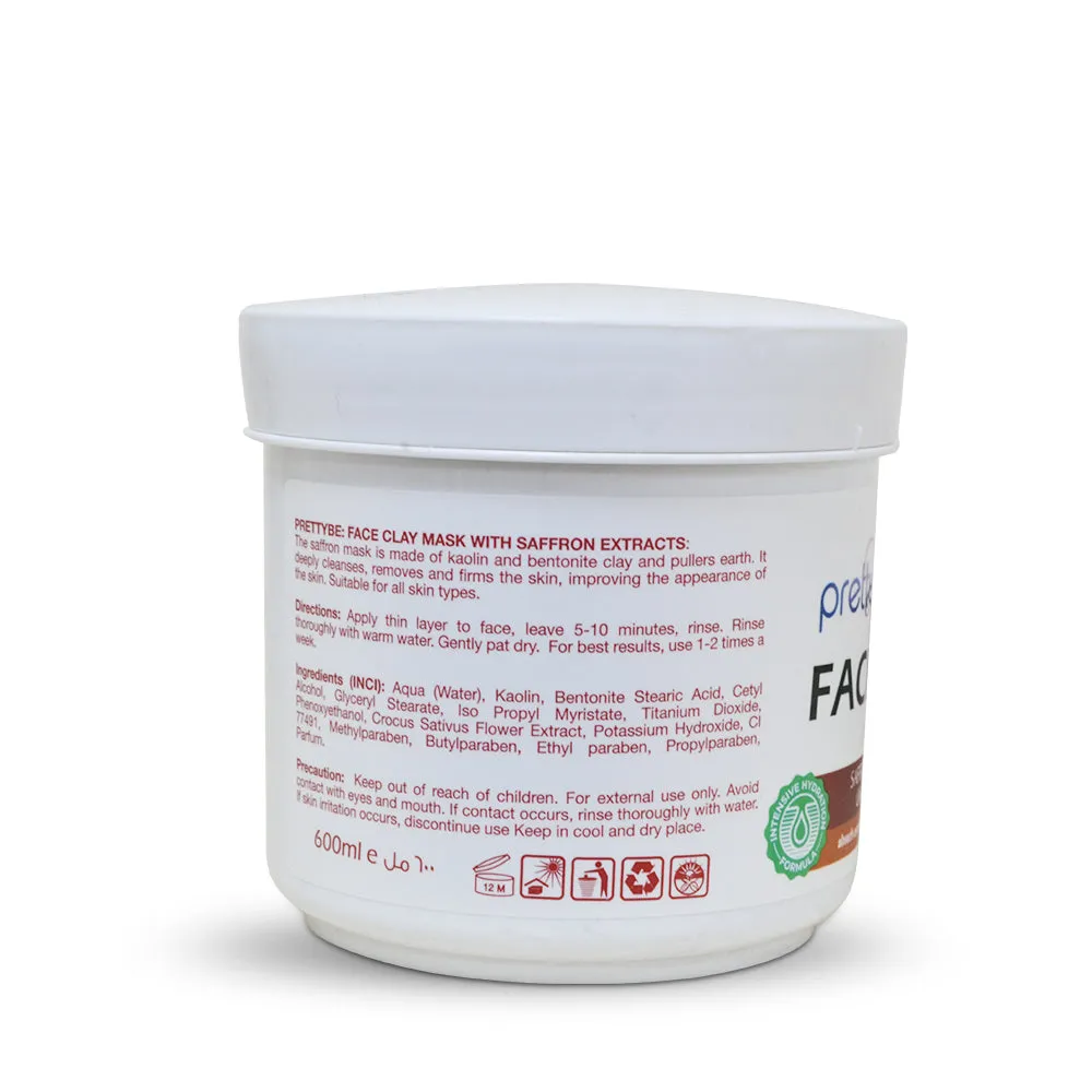 PRETTY BE-FACIAL MASK-SAFFRON-600ML