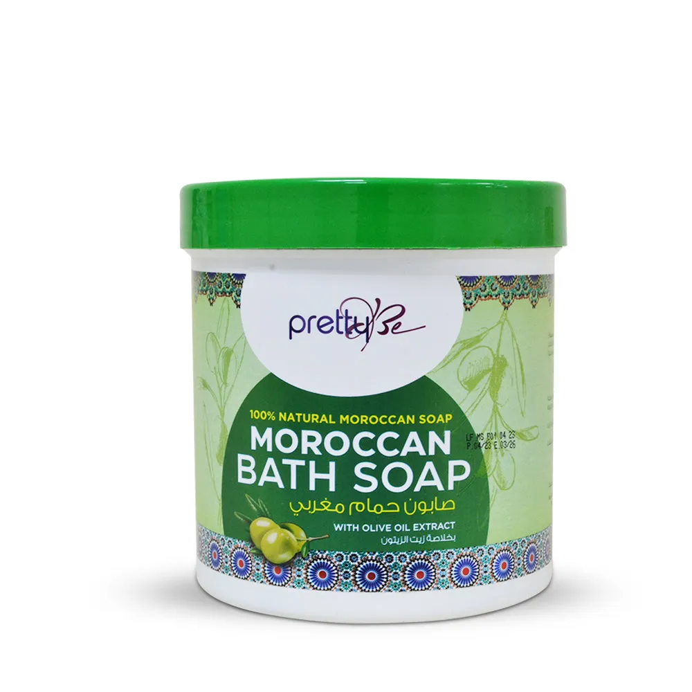 PRETTY BE-MOROCCAN BLACK SOAP-OLIVE EXTRACT-

1000ML(J&C)
