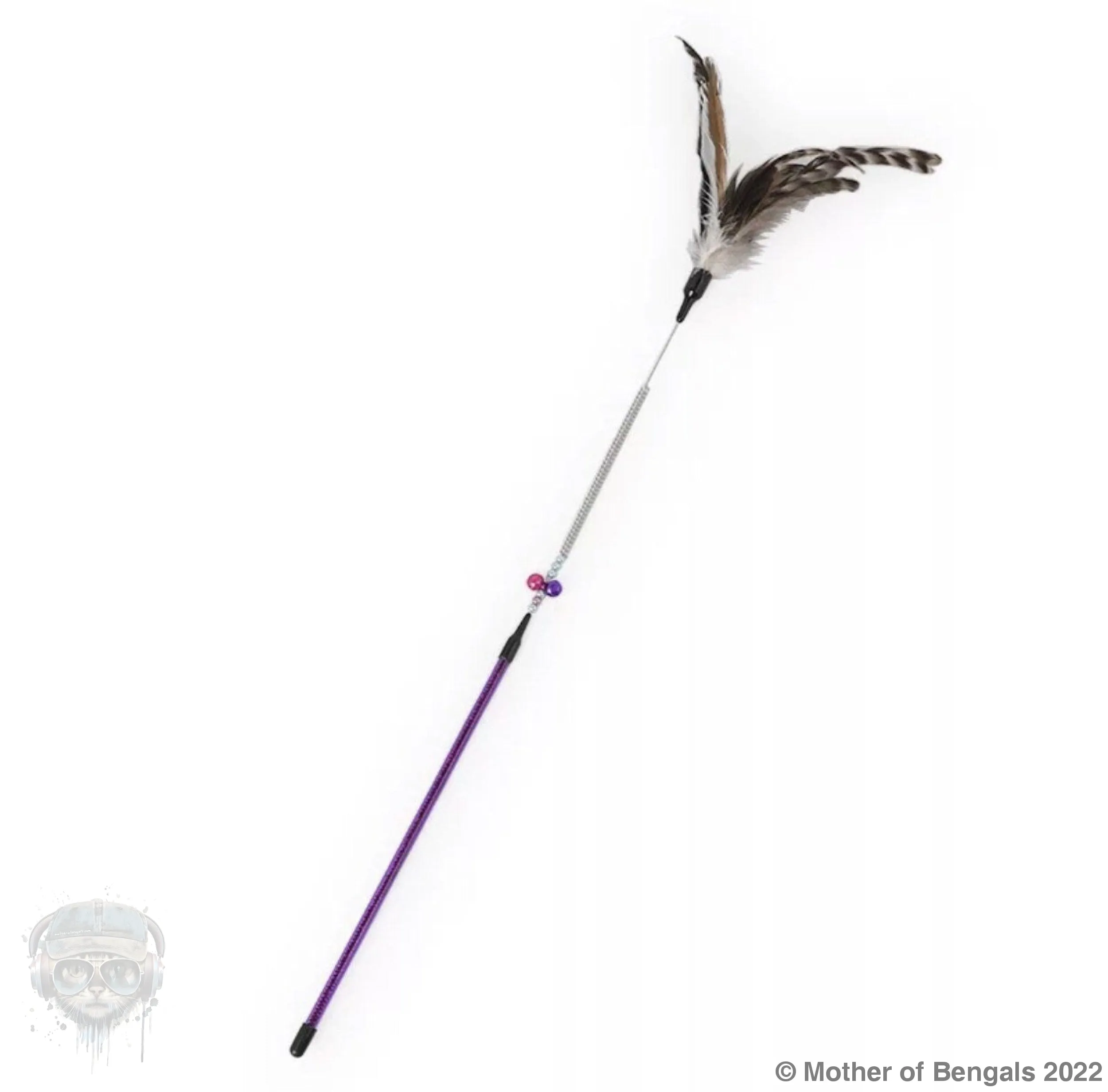 Shake your Goose Feather Wand Cat Toyby Mother Of Bengals