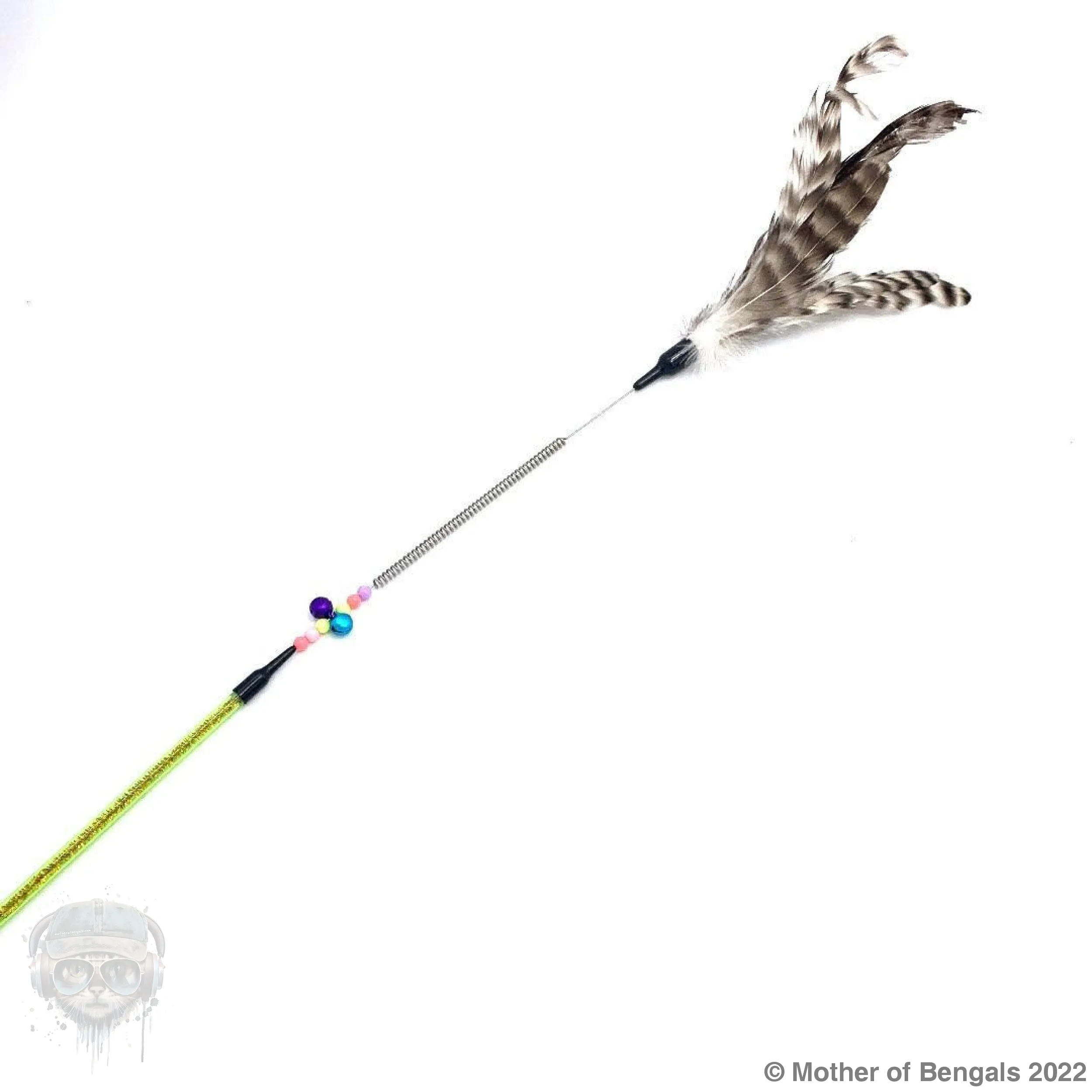 Shake your Goose Feather Wand Cat Toyby Mother Of Bengals