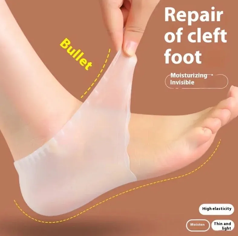 Silicon Heel Protection Covers for Plantar Fasciitis & Heel Spurs