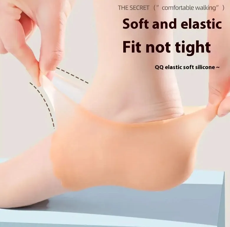 Silicon Heel Protection Covers for Plantar Fasciitis & Heel Spurs
