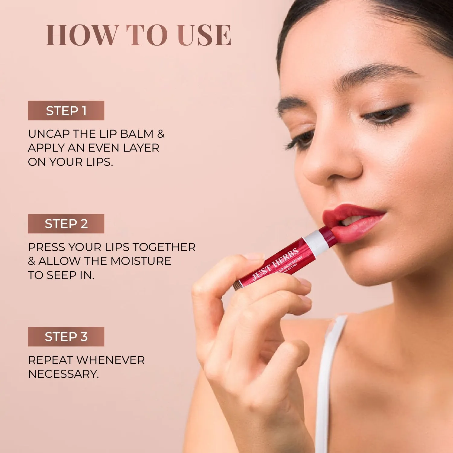 Tinted Lip Balms SPF 20  (Cherry)