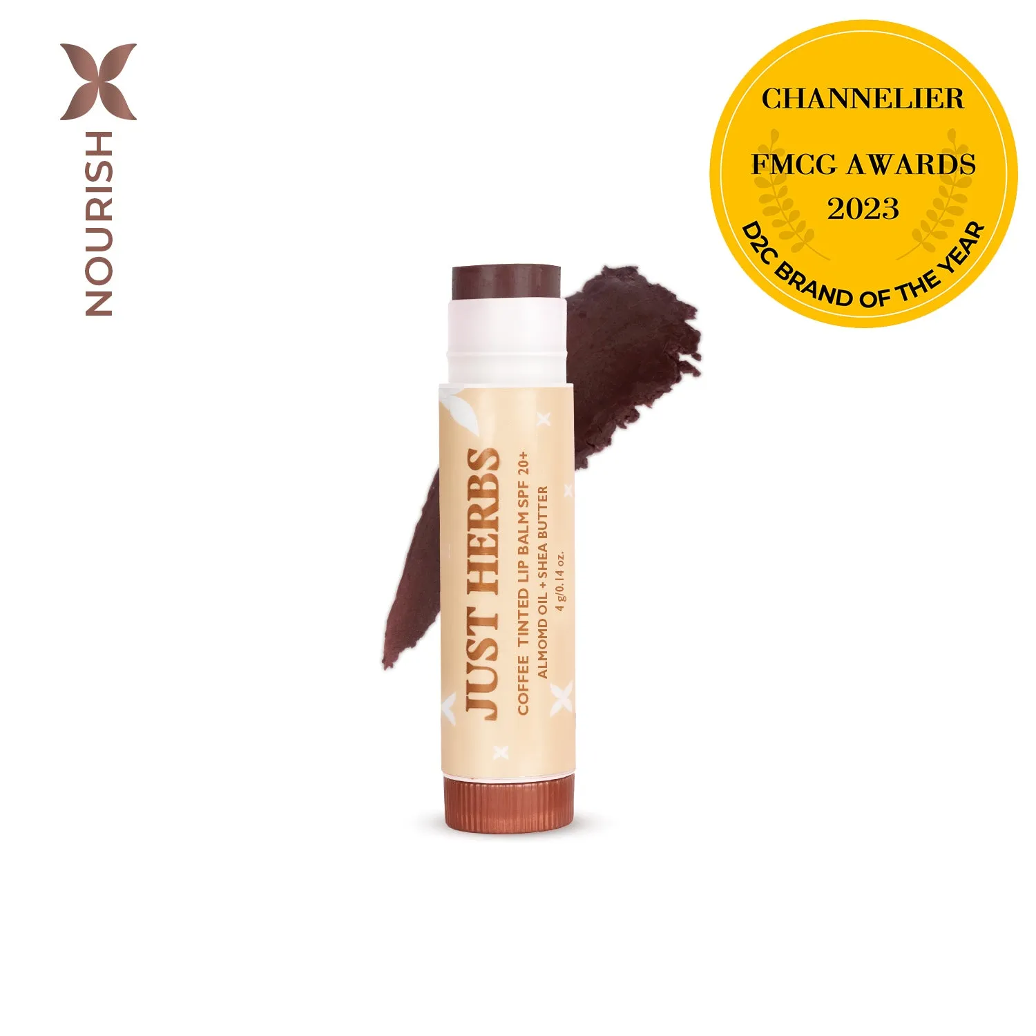 Tinted Lip Balms with SPF 20  : 4 g