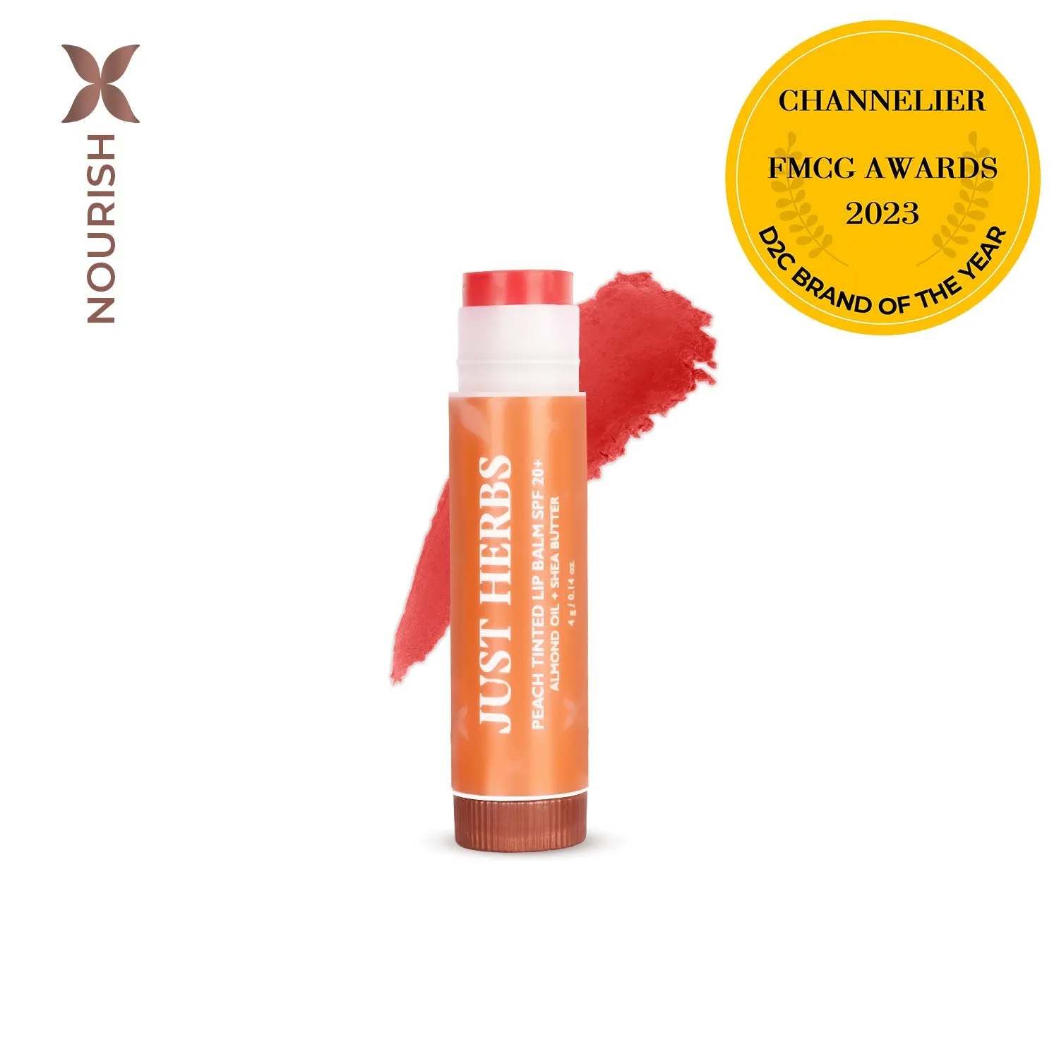 Tinted Lip Balms with SPF 20  : 4 g