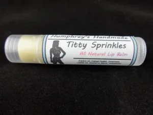 TITTY SPRINKLES Lip Balm | Buttercream Frosting Flavor | Cake