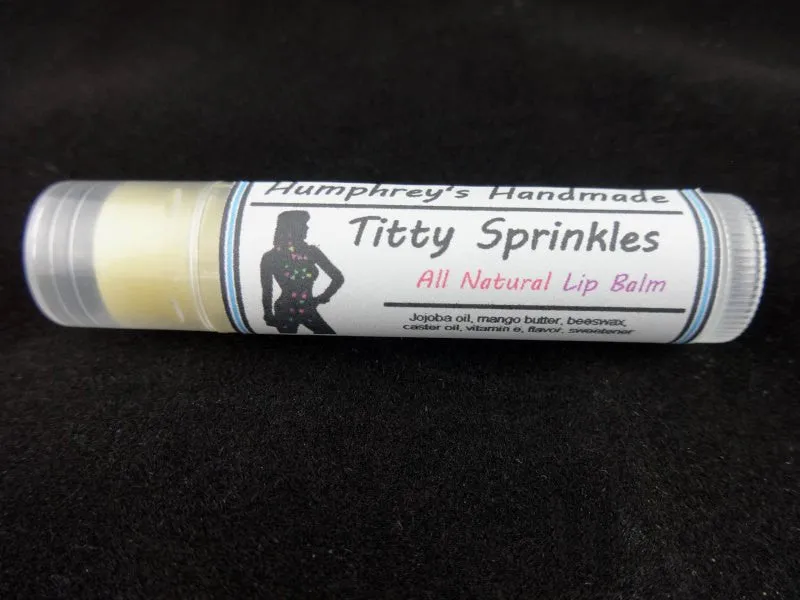 TITTY SPRINKLES Lip Balm | Buttercream Frosting Flavor | Cake