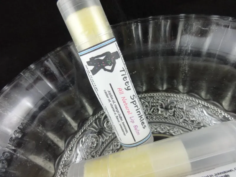 TITTY SPRINKLES Lip Balm | Buttercream Frosting Flavor | Cake