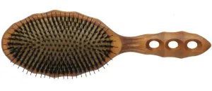 Tortoise Wood Air Vent Cushion Eco Styler Hair Brush- BR90CS2