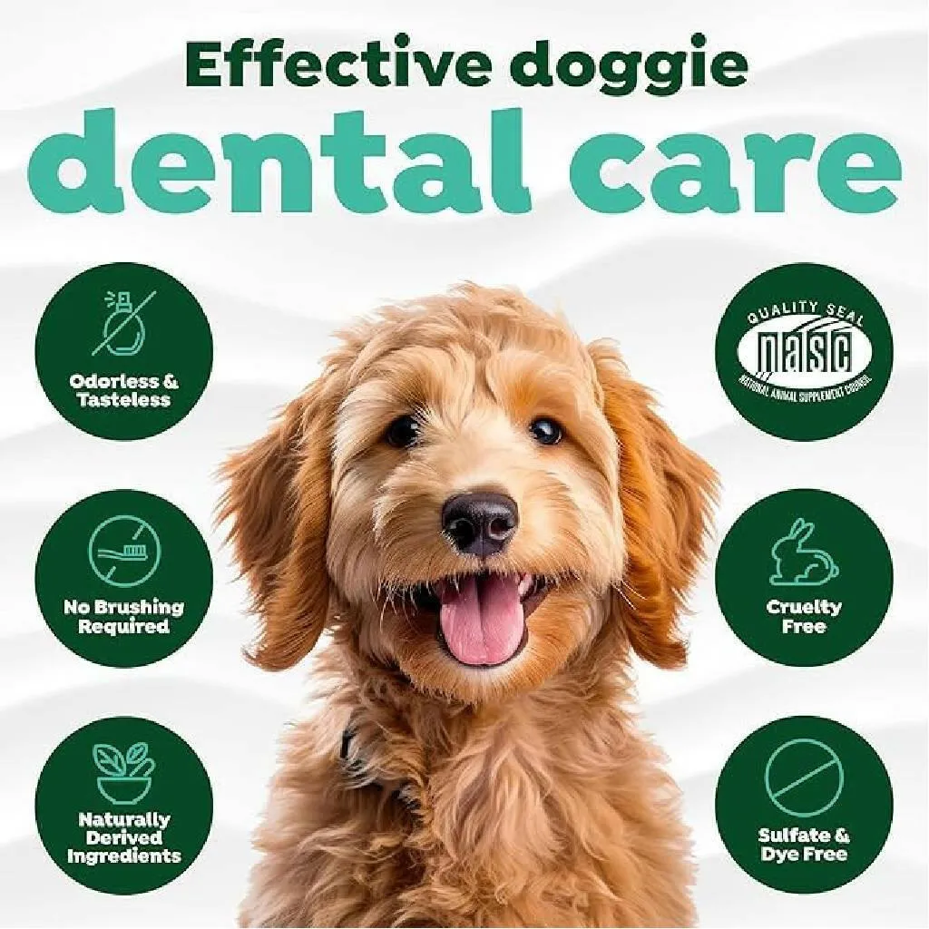 TropiClean Fresh Breath Dental Health Solutions Water Additive for Puppies (8 oz)