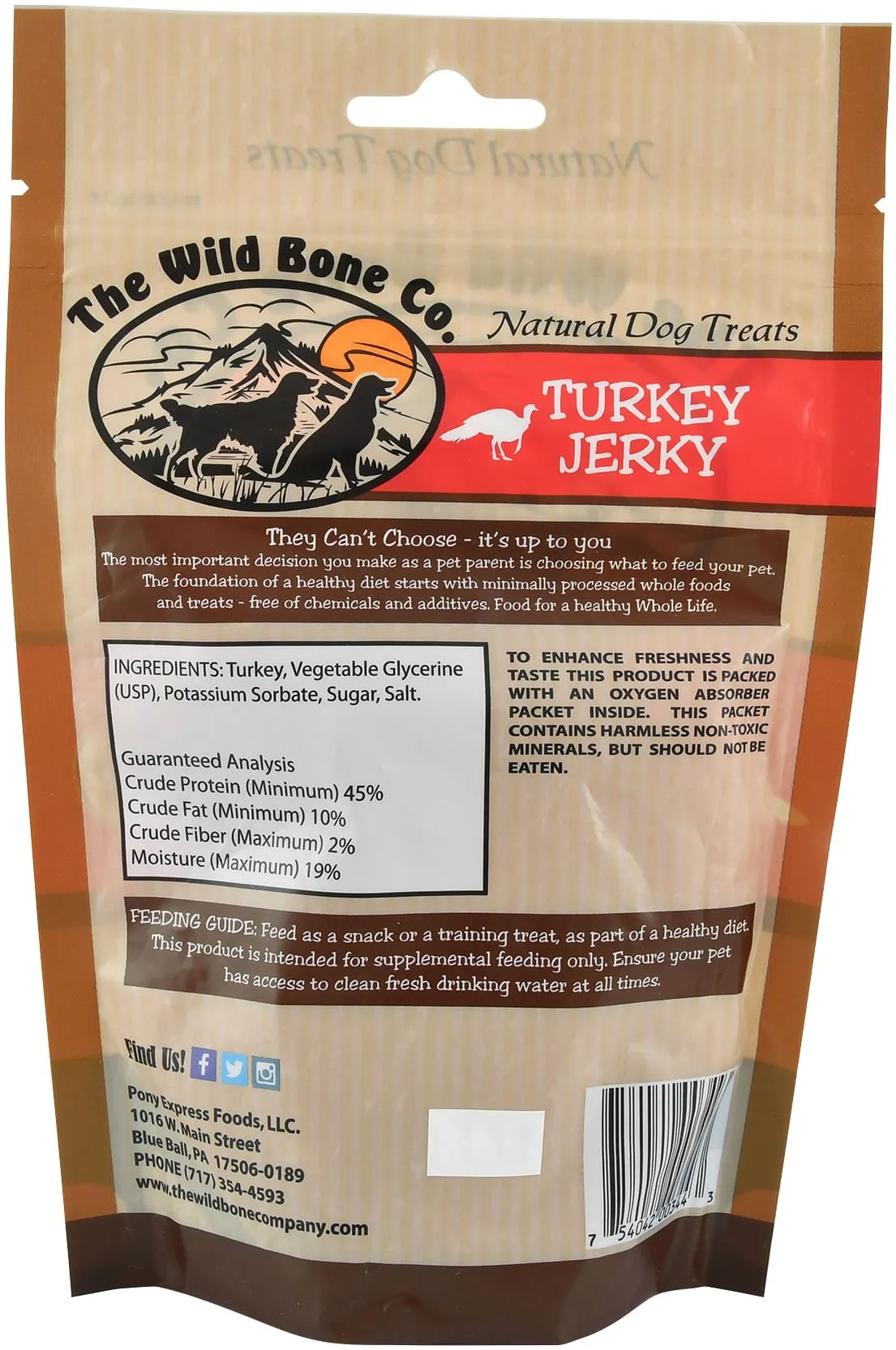 Turkey Jerky, 3 oz