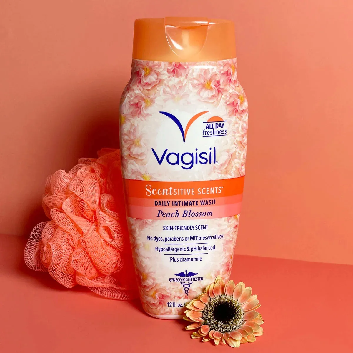 Vagisil Scentsitive Scents® Peach Blossom Intimate Wash 354ml