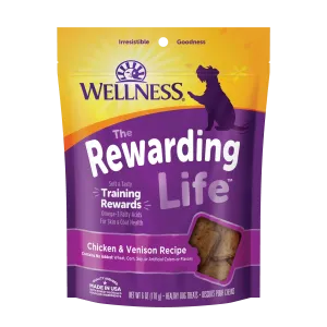 Wellness The Rewarding Life Chicken & Venison 6-oz, Dog Treat