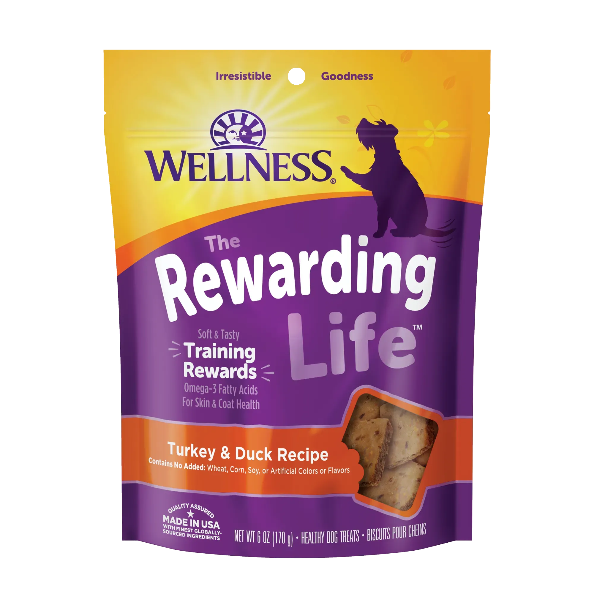 Wellness The Rewarding Life Turkey & Duck 6-oz, Dog Treat