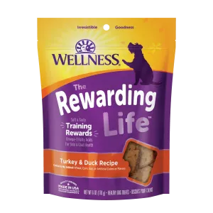 Wellness The Rewarding Life Turkey & Duck 6-oz, Dog Treat