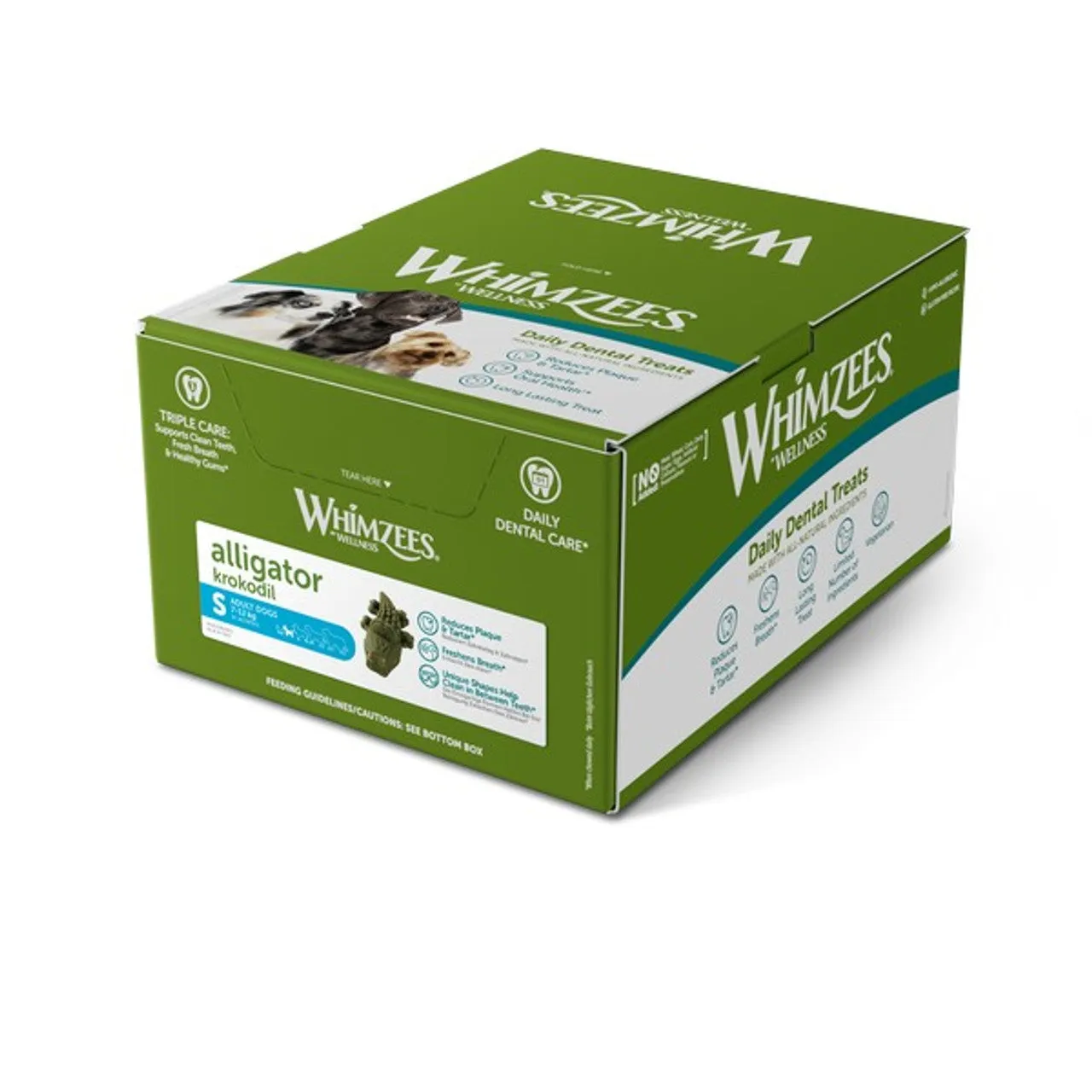 Whimzees by Wellness Daily Dental Alligators