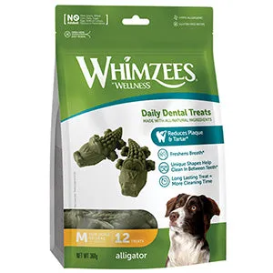 Whimzees by Wellness Daily Dental Alligators