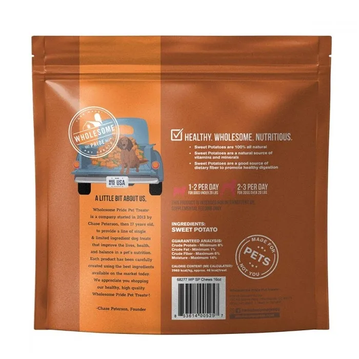 Wholesome Pride Sweet Potato Chews