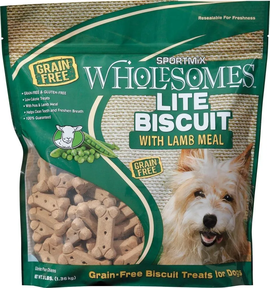 Wholesomes Lite Biscuits with Lamb Meal Grain Free Dog Treats