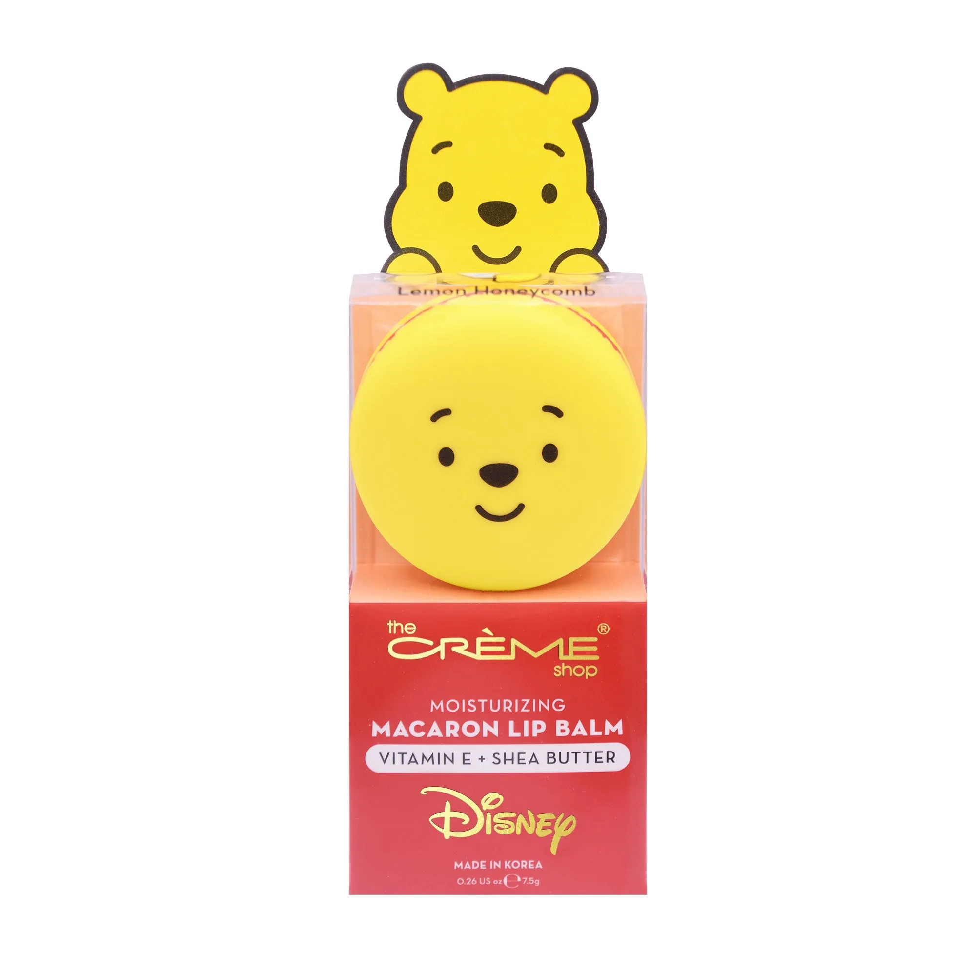 WINNIE THE POOH Macaron Lip Balm - Lemon Honeycomb