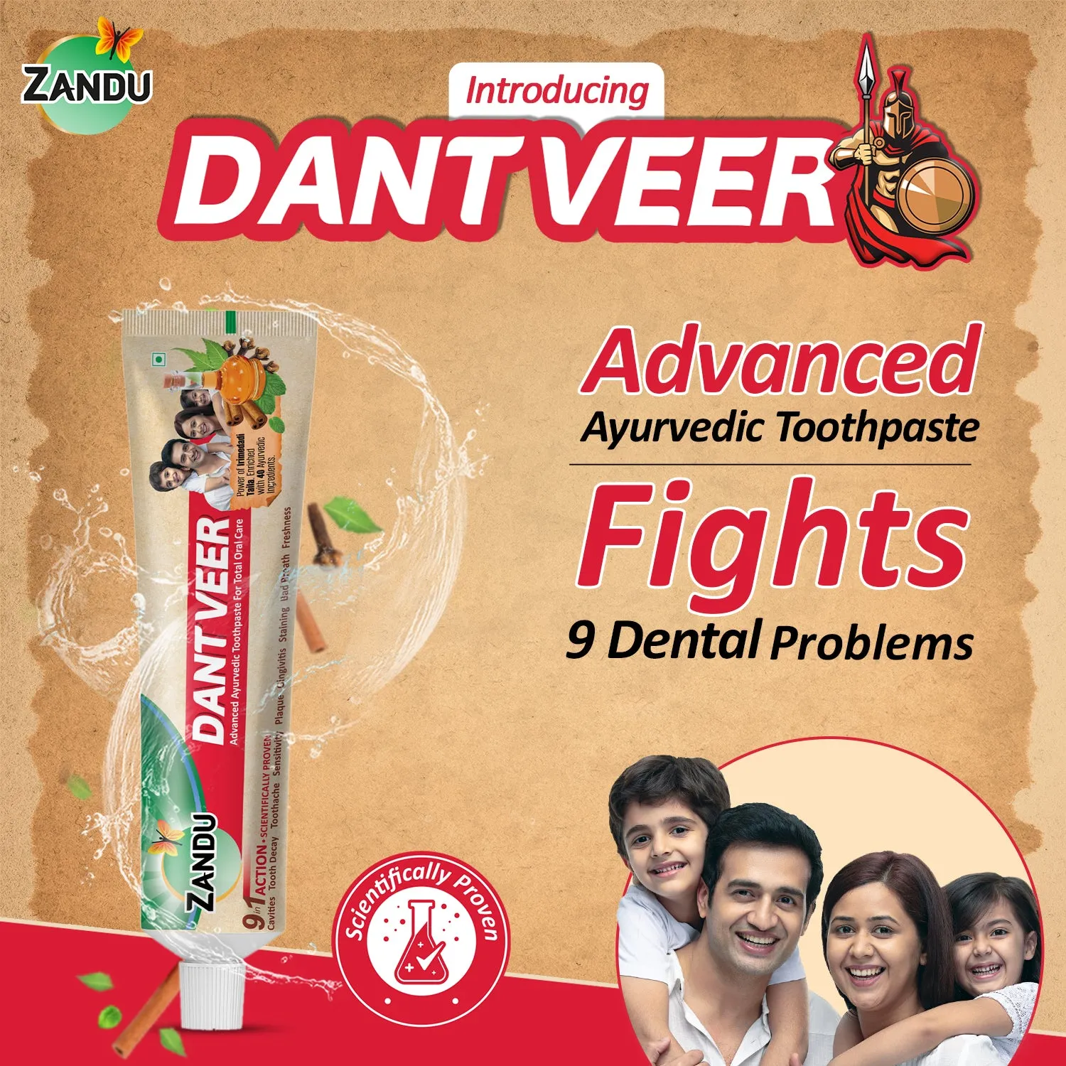 Zandu Dantveer 100g